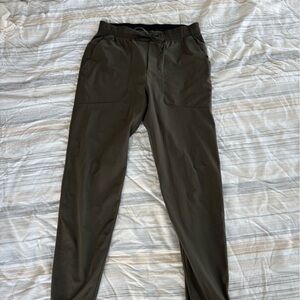 Lululemon ABC Joggers. Size L TALL. Dark Olive